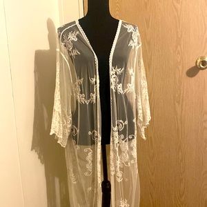 •white lace cardigan•